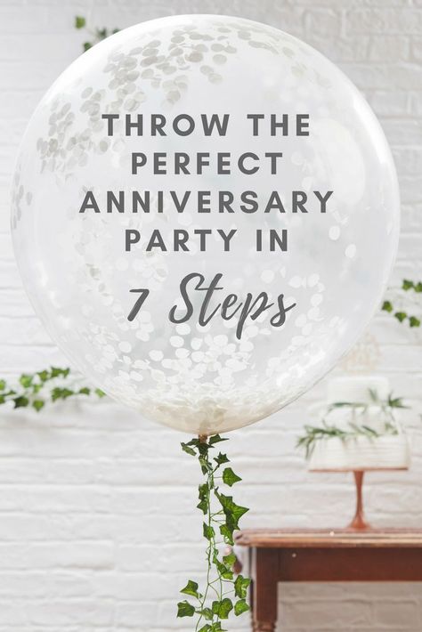 How To Throw A 50th Anniversary Party, 40th Wedding Anniversary Party Ideas Diy, Anniversary Party Itinerary, Anniversary Party Ideas 20 Years, Anniversary Party Planning, Wedding Anniversary Decor At Home, 20th Anniversary Celebration Ideas, Fiftieth Anniversary Party Ideas, Wedding Anivasary Ideas