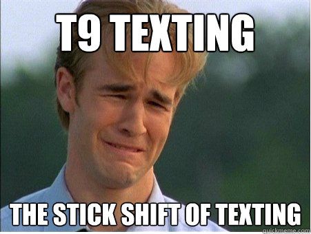 The evolution of texting featuring client Touchpal on @BuzzFeed. Don’t cry James Van Der Beek!! #mobile 90s Kids, You're Going To Be A Dad, Problem Meme, Job Memes, Friday Meme, Crying Face, Ugly Cry, First World Problems, Cool Writing
