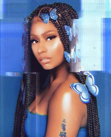 Uploaded by 𝒦𝒶𝓎𝓁𝒾𝓃𝑀𝒶𝓇𝒾𝑒🥀. Find images and videos about beauty, Queen and edit on We Heart It - the app to get lost in what you love. Blue Nicki Minaj, Nicki Minaj Edit, Nicki Minaj Blue, Nicki Minaj Wallpaper, Nicki Minaji, Exam Week, Nicki Minaj Barbie, Beauty Queen, Iconic Women