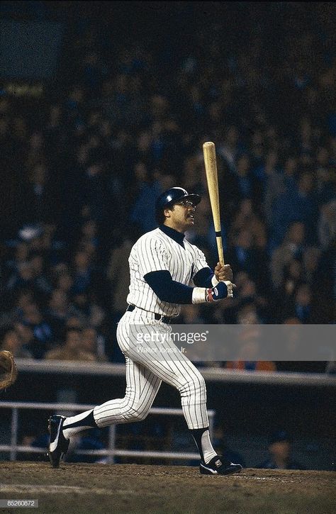 Career highlights and awards  14× All-Star (1969, 1971–1975, 1977–1984)  5× World Series champion (1972–1974, 1977, 1978)  AL MVP (1973)  2× World Series MVP (1973, 1977)  2× Silver Slugger Award (1980, 1982)  4× AL home run leader (1973, 1975, 1980, 1982)  AL RBI leader (1973)  Oakland Athletics No. 9 retired  New York Yankees No. 44 retired  Athletics Hall of Fame Oakland Athletics, Famous Baseball Players, Reggie Jackson, Famous Pictures, Sports Movie, Baseball Photos, Mlb Players, Ny Yankees, Home Run