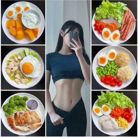 Essen, Resep Oatmeal, Makanan Rendah Kalori, Resep Diet Sehat, Healthy Eating Meal Plan, Resep Smoothie, Fish Eggs, Healthy Food Menu, Pasta Rice