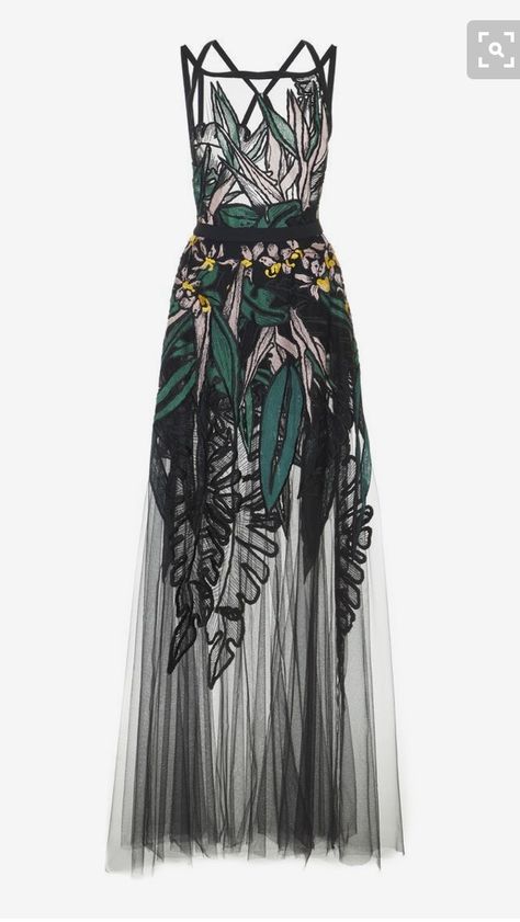 Dress wish list - Album on Imgur Red Carpet Cocktail Dress, Red Carpet Inspo Dress, Whimsical Cocktail Dress, Yennefer Of Vengerberg Fashion, Early Spring Wedding Guest Outfit, Whimsical Formal Dresses, Witchy Wedding Guest Dress, Jungle Inspired Outfit, Art Event Outfit