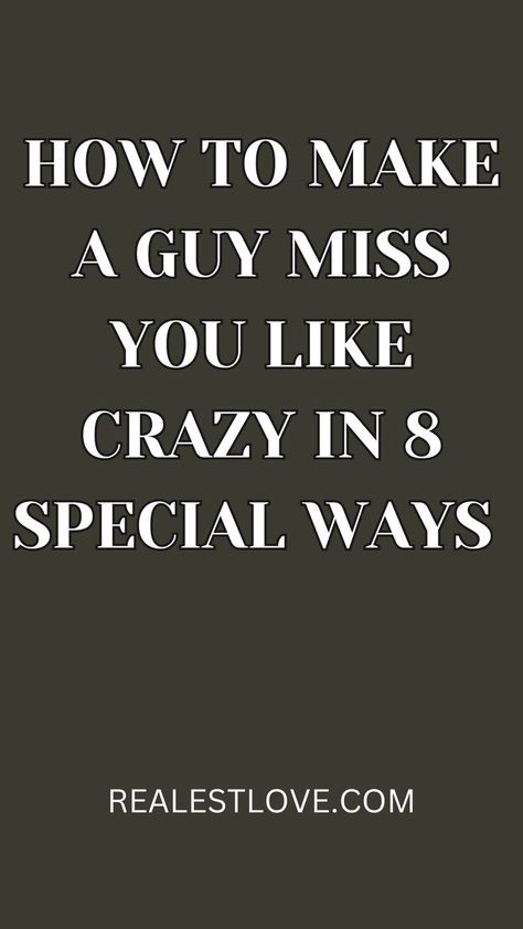 So, if you’re wondering how to make him miss you like crazy, you’re in the right place. Whether you’re in a budding romance or a long-term commitment, these tips will help you inject a dose of anticipation and desire into your connection, fostering a deeper and more meaningful bond. Let’s embark on the journey of making him miss you like crazy and watch as the sparks of longing ignite a renewed passion in your relationship. Long Term Relationship Quotes Love, Missing You Like Crazy Quotes For Him, How To Not Miss Him, How To Make Your Boyfriend Miss You, Passion In Relationship, How To Make Him Miss You, Missing You Boyfriend, Missing You Love Quotes, Love You Like Crazy