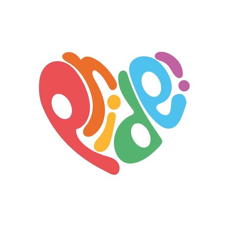 Lgbtq Logo Ideas, Pride Inspired Art, Lgbtq Logo Design, Pride Art Aesthetic, Pride Design Graphic, Pride Logo Design, Pride Illustration Art, Pride Art Ideas, Pride Branding