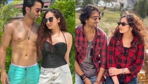 Television actor, Shaheer Sheikh had broken many hearts when he had announced his 'married' status on Instagram. Since then, Shaheer Sheikh has been giving us #couplegoals with twinning pictures with his lady love, Ruchikaa Kapoor. Now, his wife, Ruchikaa shared a hilarious depiction of how she clicks her husband picture v/s how he clicks it, and every married couple can relate to these struggles. 
 
 Recommend Read: Sania Mirza's Son, Izhaan Mirza Malik Is The Cutest Little Spiderman Yo House In Mumbai, Private Ceremony, Twin Pictures, Shaheer Sheikh, Throwback Pictures, Olive Green Jacket, Sushant Singh, Looking Dapper, Dark Blue Jeans