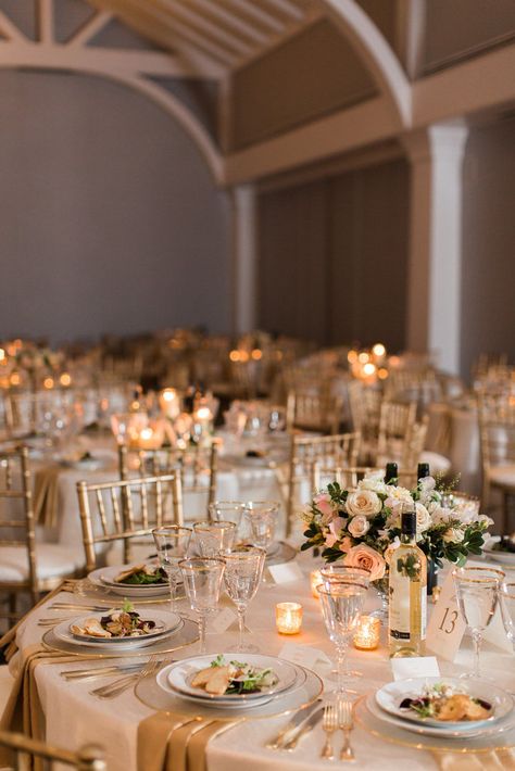 Sophie Felts Romantic Wedding Decor, Wedding Dinner Table Setting, Indoor Wedding Receptions, Romantic Wedding Receptions, Elegant Wedding Reception, Elegant Wedding Inspiration, Reception Centerpieces, Wedding Reception Tables, Wedding Decor Elegant