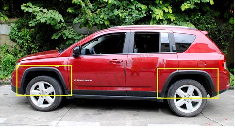 Fender Flare Wheel Extension Arches For Jeep compass 2011 2012 2013 2014 2015 Compass, Jeep Compass 2012, 2015 Jeep, Male Doll, Jeep Compass, Fender Flares, 2015 Fashion, Jeep, Suv Car