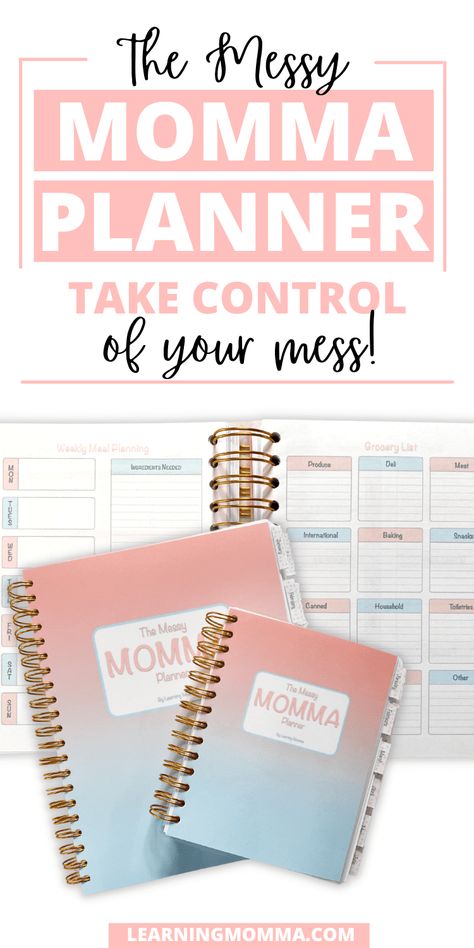 Mom Planner Printables Free, Busy Mom Planner, Mommy Planner, Weekly Task Planner, Planner For School, Best Planners For Moms, Binder Printables Free, Basic Planner, Weekly Meal Planning