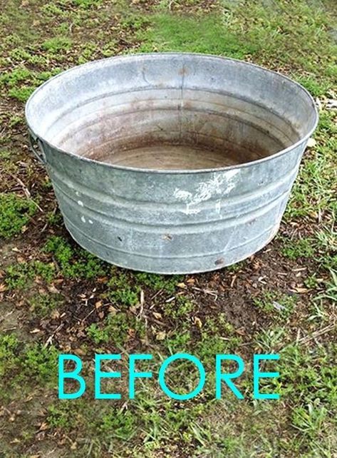 Solaire Diy, Small Patio Ideas On A Budget, Diy Solar Fountain, Solar Pump, Taman Diy, Taman Air, Galvanized Tub, Diy Fountain, Solar Fountain