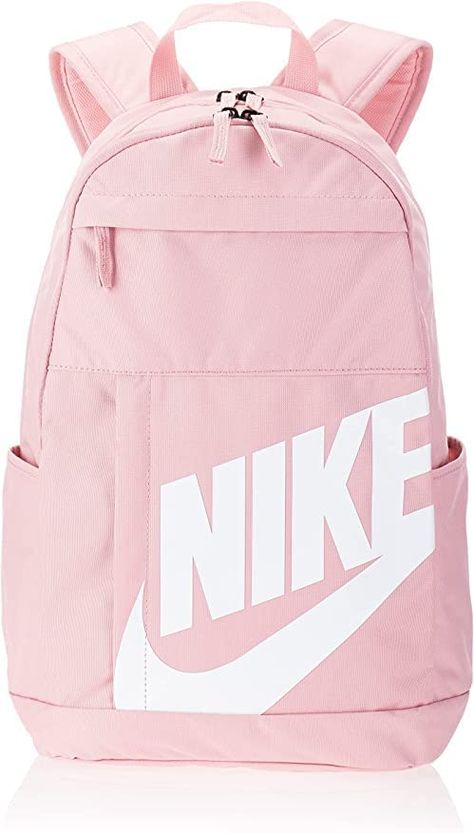 Nike School Backpacks, Nike Elemental Backpack, Nike Rosa, Pink School Bags, Mochila Nike, Pretty School Supplies, Nike Backpack, Nike Bags, Back To School Backpacks