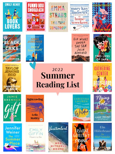 2022 Summer Reading List - My 2022 Summer Reading List Summer Book List, Beach Reads, My 2022, My 2023, Reading Adventure, Summer Reading Lists, Summer Books, The Best Books, Social Engagement