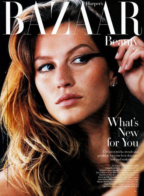 BAZAAR Harper's Bazaar Cover, 2023 Magazine Cover, Gisele Bundchen Cover, Gisele Bundchen Magazine Covers, Gisele Bundchen Modeling, Gisele Bundchen Editorial, Gisele Bundchen Poster, Model Magazine Cover Aesthetic, Gisele Bundchen Vogue Cover