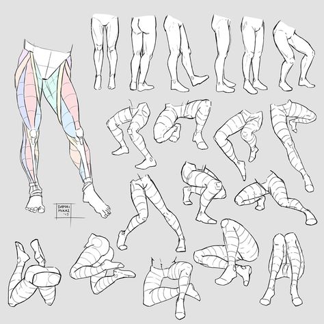 Legs Reference Art, Relaxing Poses Reference, Leg Poses Drawing, Legs Drawing Reference, Force Drawing, Leg Drawing, Leg Reference, Drawing Legs, Male Figure Drawing