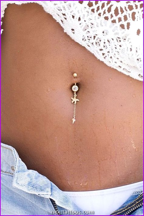 Magical Body Piercing Ideas Pictures Gold Belly Piercing Aesthetic, Bellybuttonpiercing Jewelry, Tummy Piercing, Navel Piercing Aesthetic, Gold Belly Piercing, Gold Belly Button Piercing, Belly Button Piercing Cute, Piercings Industrial, Piercing Belly Button