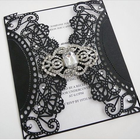 Gothic Theme Wedding, Maleficent Quinceanera Theme, Black Quince Decorations, Black And White Quinceanera Theme, Black Quinceanera Theme, Diamond Wedding Theme, Quinceanera Venue, Black And Silver Wedding, Quinceñera Invitations