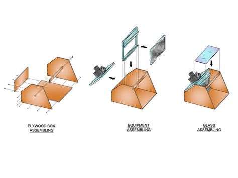 DIY, Hobby, DIY Hobby Spray Booth, Spray booth, Assembly Illustration, vent-works Spray Booth Diy, Electronics Workspace, Diy Paint Booth, Airbrush Spray Booth, Painting Desk, Spray Paint Booth, Booth Diy, Train Projects, Hobby Desk