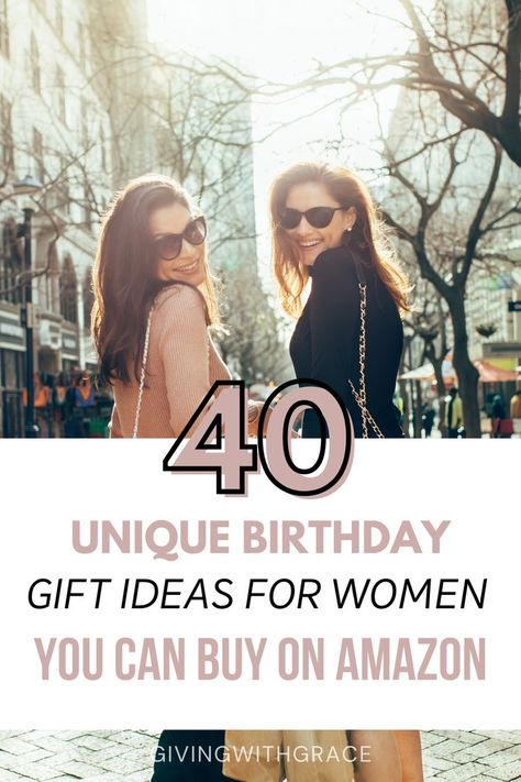 40 unique birthday gift ideas for women you can buy on amazon 49 Birthday Gift Ideas Women, Women’s 40th Birthday Gift, 4oth Birthday Ideas For Women, Creative 40th Birthday Gifts For Women, Birthday Gifts For 40 Year Old Women, Gift Ideas For 40th Birthday For Women, Gifts For 40 Year Old Women, 40th Birthday Gift Ideas For Women, 60th Birthday Gift Ideas For Women