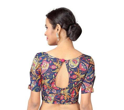 Kalamkari Tops, Printed Saree Blouse, Kalamkari Blouse, Saree Blouses Online, Indian Wedding Wear, Indian Blouse, Sari Blouse, Printed Saree, Indian Fabric