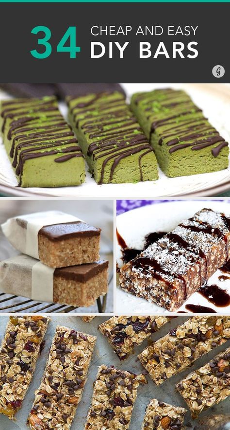 Easy Snack Bars Healthy, Diy Snack Bars Healthy, Healthy Snack Bars Recipes Clean Eating, Nutrition Bars Recipe, Diy Energy Bars, Home Made Snack Bars, Snack Bars Ideas, Cheap And Healthy Snacks, Healthy Energy Bars Homemade