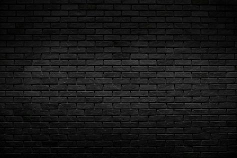 Dark Brick Wallpaper, Brick Background Wallpapers, Black Background Aesthetic Landscape, Dark Background Landscape, Black Wallpaper Landscape, Brick Wall Landscape, Black Wall Wallpaper, Black Landscape Background, Landscape Black Background