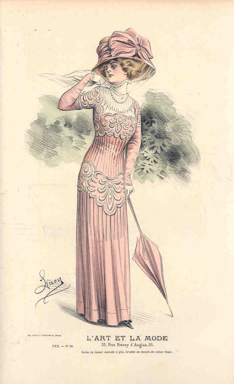 1912 Fashion Plate, 1912 Fashion, 1909 Fashion, Edwardian Fashion Plates, 10s Fashion, Edwardian Era Fashion, Edwardian Wedding, Edwardian Clothing, 1910s Fashion