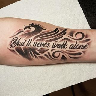 Liverbird Tattoo Design, Liverpool Tattoo Ideas For Men, Ynwa Tattoo Small, Liverpool Fc Tattoo Ideas, Liverpool Tattoo Ideas, Liverpool Tattoo Design, Liverbird Tattoo, Liverpool Tattoos, Ynwa Tattoo