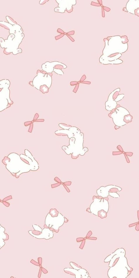 cute Easter wallpaper: pink bunnies and bows Cute Easter Wallpaper, Easter Wallpaper Iphone, I Phone 7 Wallpaper, Rabbit Wallpaper, Bow Wallpaper, Cocoppa Wallpaper, Easter Wallpaper, Bunny Wallpaper, Cute Desktop Wallpaper