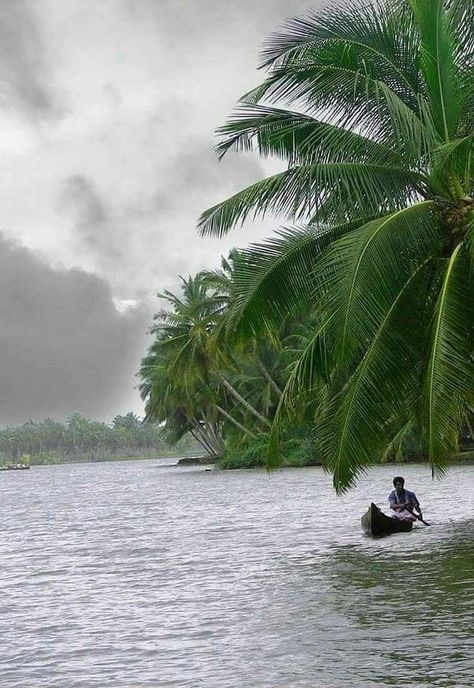 Our Kerala.. 👑       The     Crowned      Queen of Nature Beauty Nature, Kerala Travel, Good Morning Nature, Village Photography, Kerala Tourism, Nature Water, Good Morning Picture, Morning Pictures, Fishing Gear