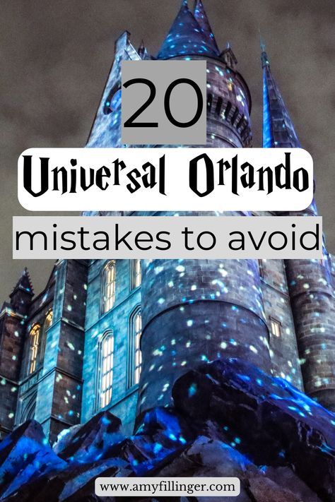 Here are 20 Universal Orlando mistakes that most people make, but you don't have to! These are common mistakes at Universal Studios, but thanks to these helpful Universal tips, Universal Orlando hacks, and Wizarding World of Harry Potter tips, you don't have to #wizardingworldofharrypotter #universalorlandovacation #universalstudios Universal Studios Tips, Tips For Universal Studios Orlando, Universal Orlando Tips, What To Wear To Universal Studios, Universal Studios Orlando Aesthetic, Universal Studios Orlando Outfit, Universal Studios Orlando Tips, Harry Potter World Orlando, Universal Aesthetic