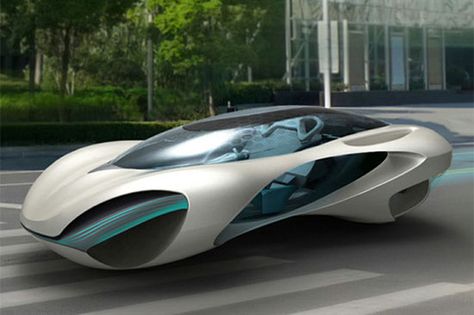 Taihoo 2046 Concept Car by Hao Huang Car concept Design. Vehicle For The Future Mobil Design, Futuristic Cars Design, Future Transportation, Auto Design, Flying Car, Foose, Concept Car Design, Big Car, Futuristic Cars