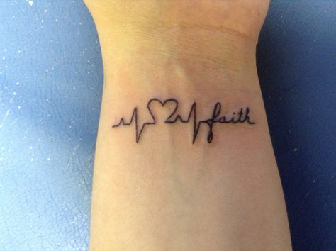 EKG tattoo. Tatuaje Ekg, Ecg Tattoo, Heart Rate Tattoo, Ekg Tattoo, Small Music Tattoos, Heart Tat, Infinity Symbol Tattoo, Real Heart, Heart Rhythm