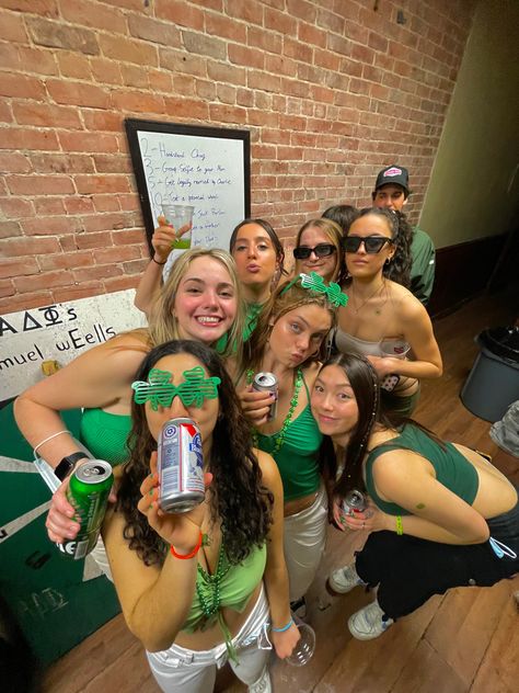 St Paddys Party, St Patricks Day College Party, Paddy’s Day, St Patrick Aesthetic, St Patrick’s Day Party Aesthetic, At Patty’s Day Outfit, St Patricks Day Aesthetic Party, St Pattys Aesthetic, State Pattys Day Outfits