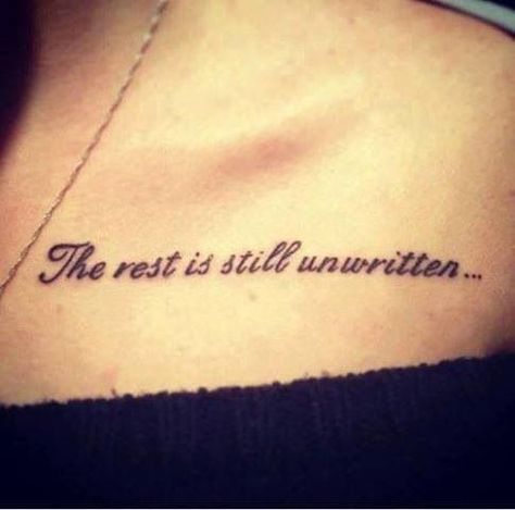 Literary Tattoos Quotes, Henne Tattoo, 4 Tattoo, Bone Tattoos, Collar Bone Tattoo, Collar Bone, Best Tattoo Designs, Hand Tattoo, Small Tattoo