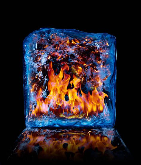 Ice Melting Aesthetic, Ice And Fire Aesthetic, Fire And Ice Aesthetic, Fire And Ice Art, Fire And Ice Party, Fire And Ice Theme, Fire And Ice Wallpaper, Fire And Ice Facial, Tiger Crystal