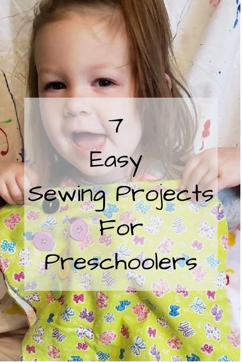 Sewing for Kids | Sewing Projects for Preschoolers | Easy Sewing Projects | Non-Needle Sewing for Kids | Preschooler Activites | Preschool Sewing Projects, Sewing For Preschoolers, Sewing For Kindergarten, Kindergarten Sewing Projects, Sewing Activities For Preschoolers, Kid Friendly Sewing Projects, Preschool Sewing Activities, Sewing For Kids Beginning, Elementary Sewing Projects