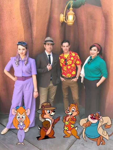 Rescue Rangers Dapper Day Disneybound #disney #dapperday #disneystyle #disneyfashion #disneybound Disney Dapper Day Men, Kostum Disney, Chip And Dale Rescue Rangers, Sassy Disney, Mens Fashion Styles, Dapper Day Disneyland, Disneyland Dress, Gadget Hackwrench, Disneybound Ideas