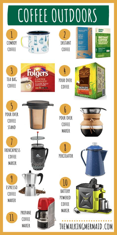 Coffee Camping Hacks, Camp Coffee How To Make, Coffee While Camping, Coffee Camping, Camping Coffee Maker, Camp Coffee, Easy Camping Hacks, Campfire Coffee, Easy Camp