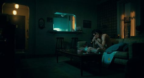 Tumblr, Seek And Destroy, Bedroom Scene, You Drive Me Crazy, Cinematic Lighting, Blue Lighting, Short Movie, Dark Moon, Mood Light