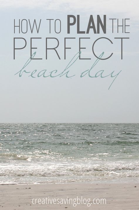 Whether it's a weekly vacation, or an afternoon spent in the sun and sand, you won't want to miss these 6 tips to plan for the perfect beach day. Great for knowing exactly when to go, and what to bring! Vacation Ideas, Perfect Beach Day, Beach Hacks, I Love The Beach, Tourist Trap, Beach Getaways, Family Trip, Beach Time, Florida Beaches