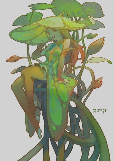 Fairy Art, Oc Concept Art, Plant Oc, Oc Concept, Kai Fine Art, Scrap Paper, Art Website, Creature Design, Creature Art