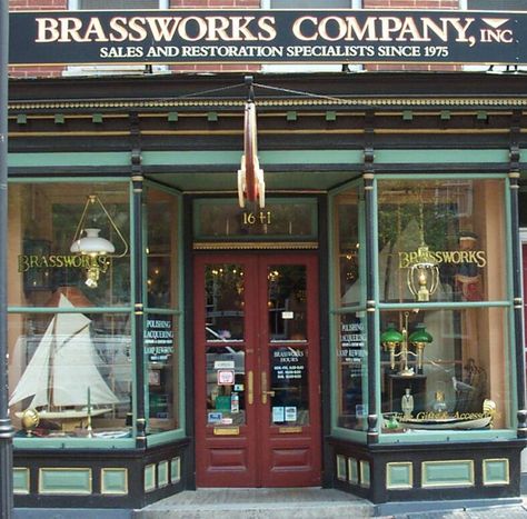 Storefront Windows, Store Exterior, Traditional Entryway, Store Front Windows, Shop Facade, Vitrine Miniature, Storefront Design, Ink Well, Shop House Ideas