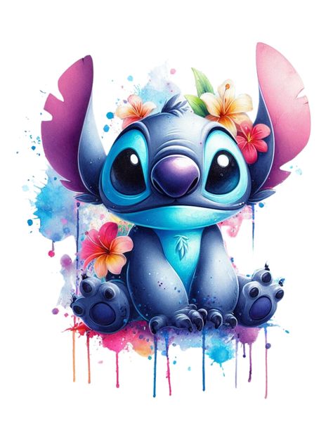 Image Kawaii, Baby Disney Characters, Old Cartoon Characters, Web Tattoo, Lilo And Stitch Drawings, Stitch Character, Kawaii Disney, Photo Stitch, Cute Small Animals