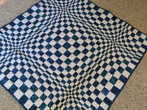 Free optical illusion quilt patterns Patchwork, Optical Illusion Quilt Patterns, Illusion Quilts, Optical Illusion Quilts, Crazy Quilts Patterns, English Paper Piecing Quilts, Quilts Patterns, 3d Quilts, Pretty Quilt