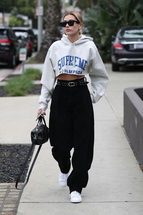 Casual Styles, Italian Street Style, Estilo Hailey Baldwin, Hailey Baldwin Street Style, Stile Kendall Jenner, Mode Editorials, Hailey Baldwin Style, Streetwear Mode, Stil Inspiration