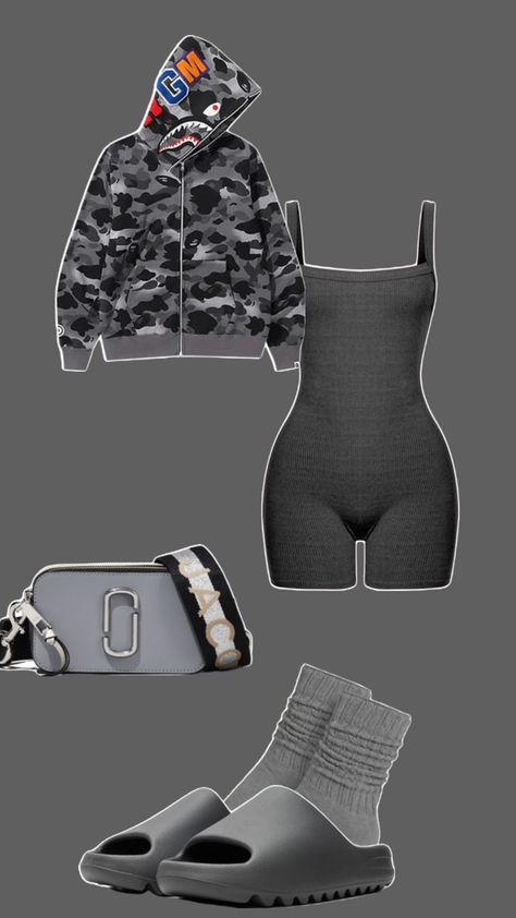 Black Women School Outfits, Shien Outfit Inspired, Outfit Vision Board, Six Flags Outfit, Shein Inspired Outfits, Cute Trendy Outfits, Essential Outfits, Sick Fits, Chic Shorts