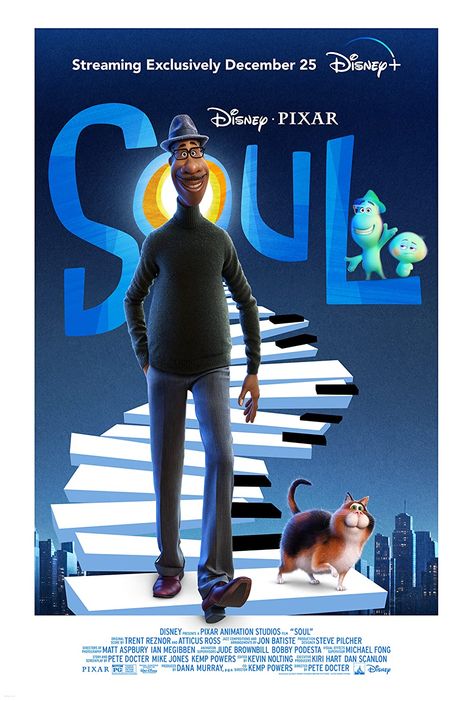 anime Soul Movie, Atticus Ross, Michael Mckean, Richard Ayoade, Band Teacher, Hollywood Story, Disney Pixar Movies, Monsters University, 2020 Movies