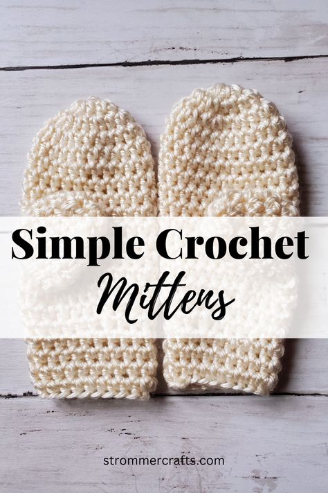 Worsted Weight Crochet Mittens, Easy Crochet Mittens For Beginners Free Pattern, Kids Mittens Crochet Free Pattern, Easy Crochet Mittens Free Pattern Kids, Easy Mittens Crochet Pattern Free, Toddler Mittens Crochet Pattern Free, Crochet Mittens Free Pattern Easy, Crochet Kids Mittens, Easy Crochet Mittens