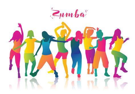 Zumba Dancers  Vector. Choose from thousands of free vectors, clip art designs, icons, and illustrations created by artists worldwide! Zumba Logo, Zumba Quotes, Zumba Party, Free Invitation Cards, Zumba (dance), Zumba Videos, Dance Logo, Zumba Instructor, Zumba Dance