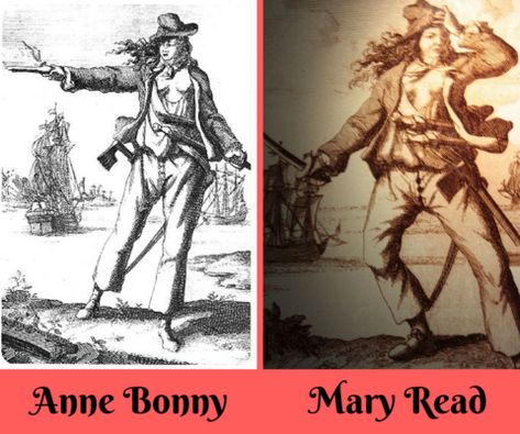 Anne Bonny and Mary Read, Women of ... Anne Bonny And Mary Read, Mary Read, Pirate Pictures, Anne Bonny, Calico Jack, Pirate Art, Wax Museum, Irish Girls, Pirate Woman