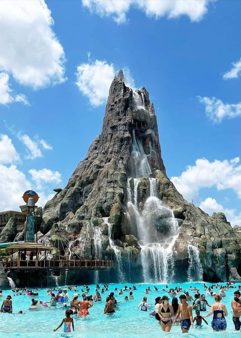 Universal Volcano Bay, Volcano Bay Aesthetic, Volcano Bay Universal, Volcano Bay Orlando, Universal Florida, Disney Island, Orlando Universal, Universal Studios Orlando Trip, Friends Trip